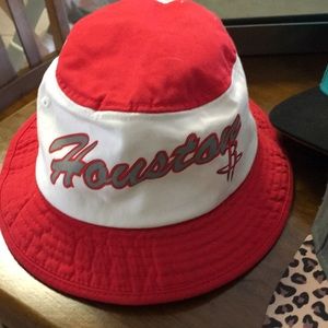Rockets hat signed by James harden